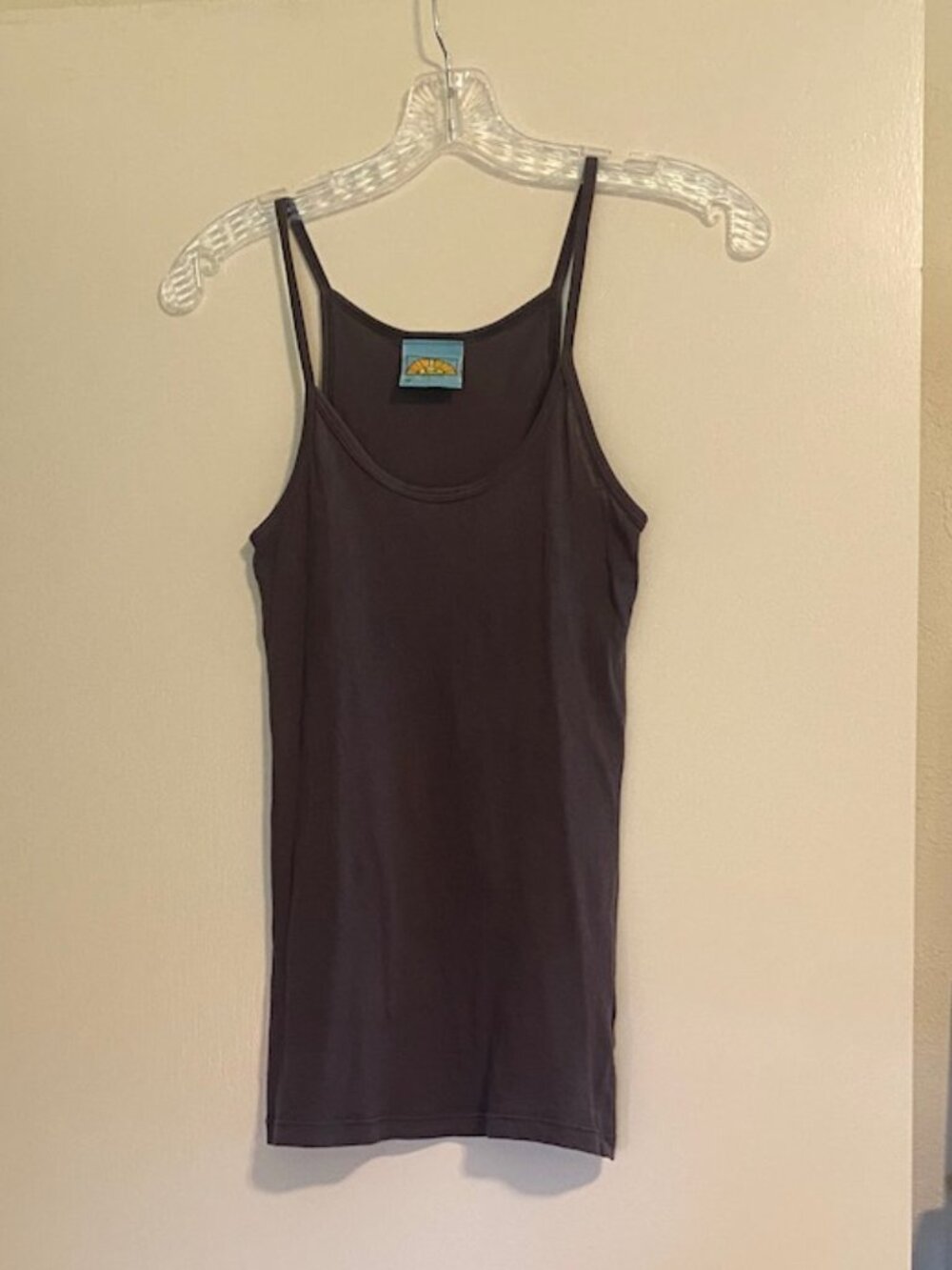 Vintage C&C California Camisole, Women's Size M, Charcoal Gray